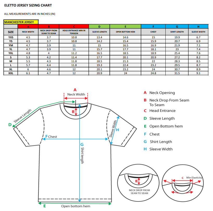 MANCHESTER JERSEY
