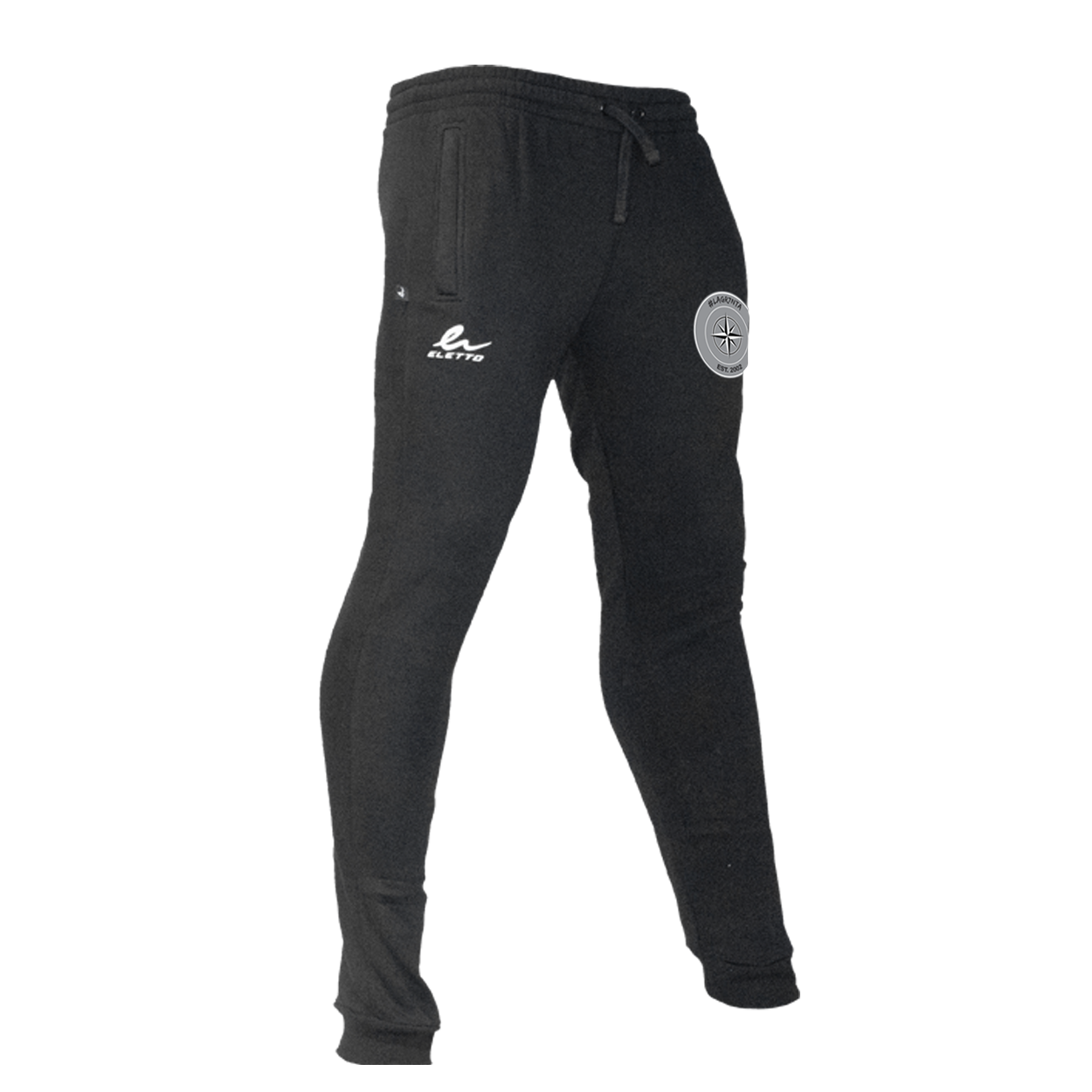 PANTALON DE JOGGING CLASSICO EN COTON LA GR7NTA - NOIR