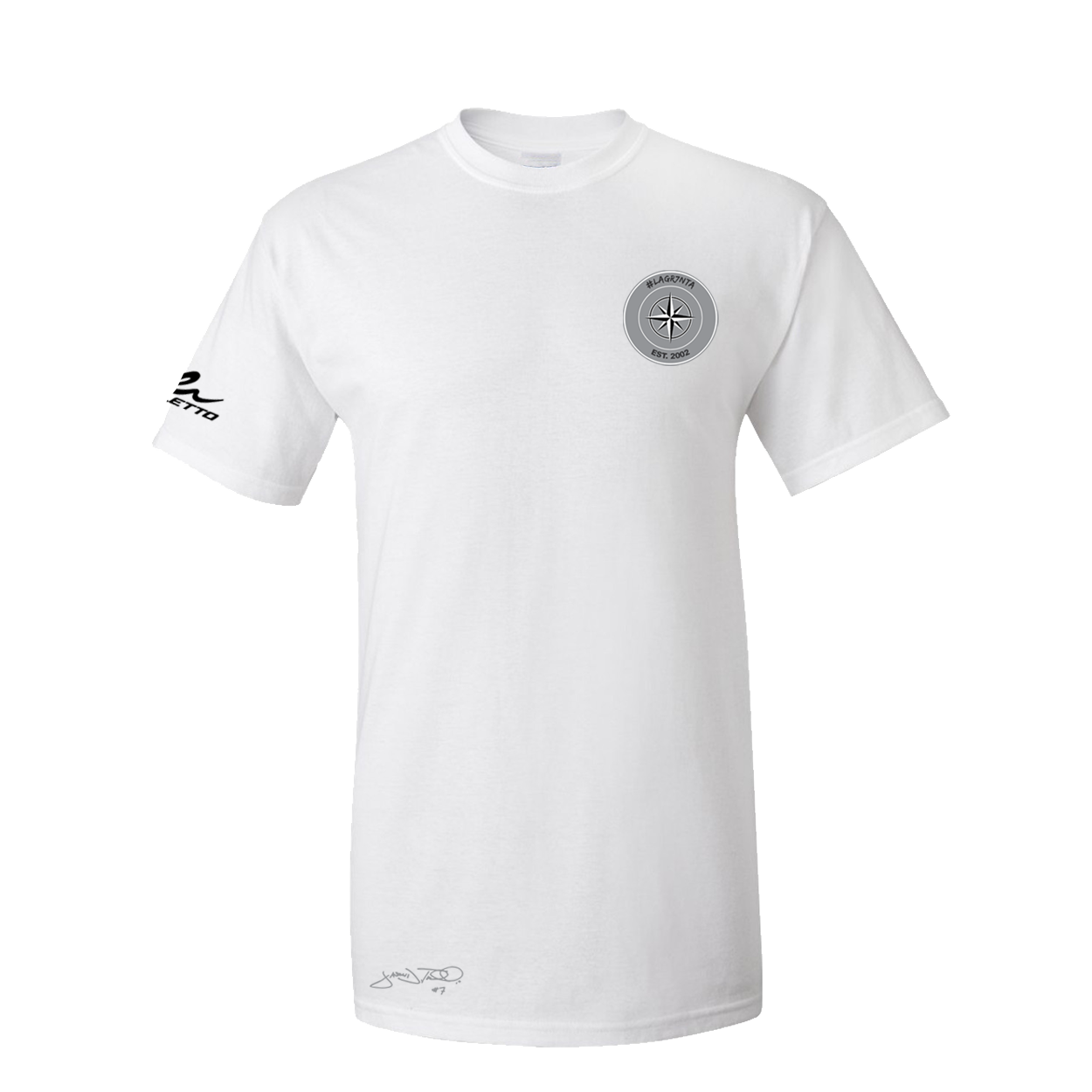 T-SHIRT LA GR7NTA - BLANC