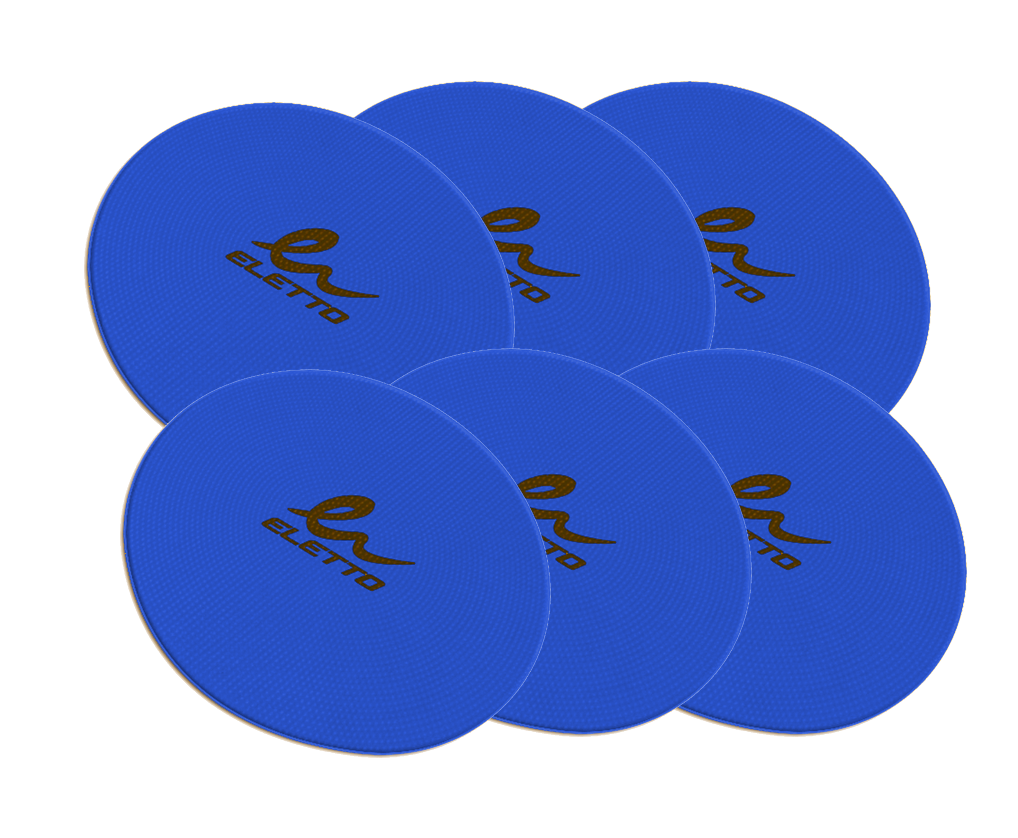 FLAT ROUND MARKERS 25CM