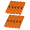 MARQUEURS RECTANGULAIRES PLATS - PAQUET DE 10