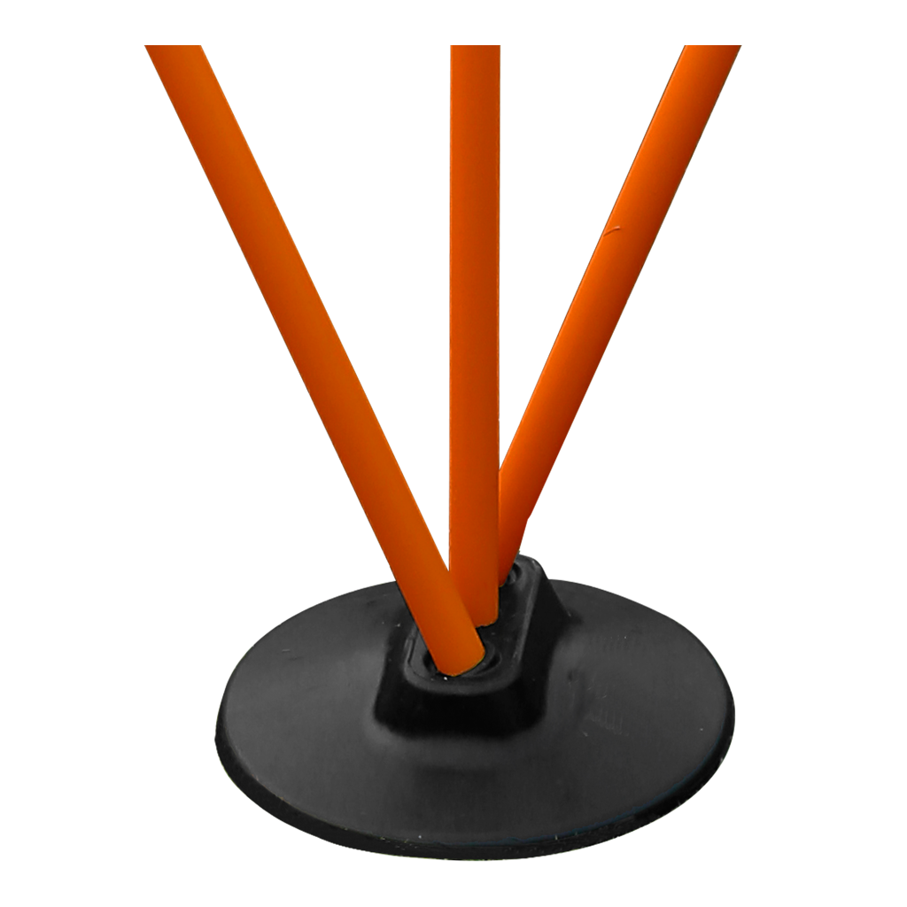 3 POLE RUBBER BASE HOLDER